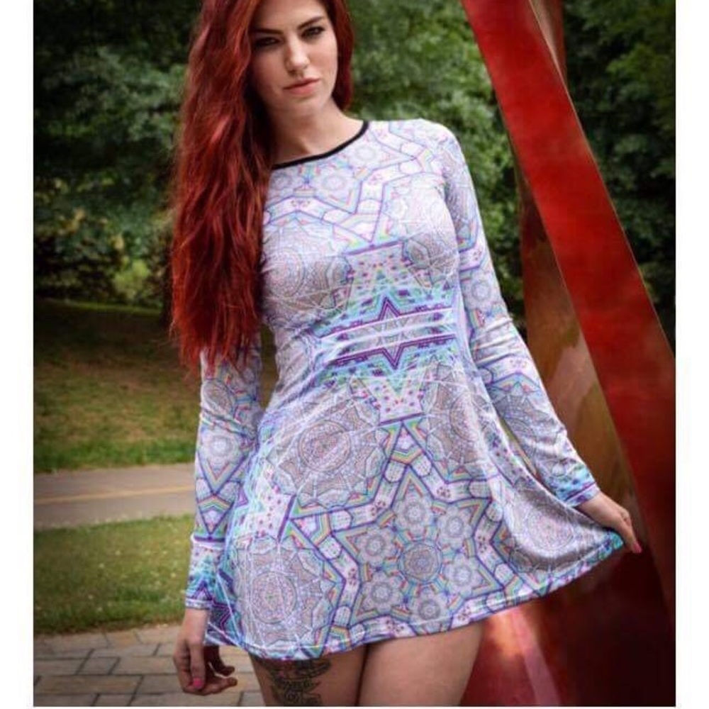 Psychedelic dress